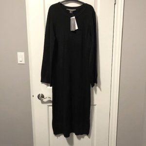 French Connection black sweater dress